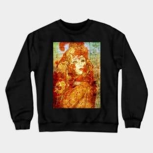 Venice Carnival. Red Dream Crewneck Sweatshirt